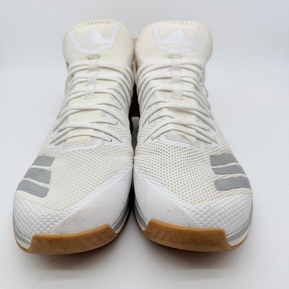 Adidas Speed Trainer 4 Mens Size 13 White Silver Gum Athletic Shoes CG5274 - Picture 4 of 10